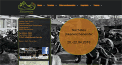 Desktop Screenshot of bikerwirt-harz.de
